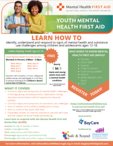 Youth Mental Health First Aid (In-Person)